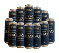 Anspach & Hobday London Black Nitro Porter 470ml Cans Case of 12 British Porter Beer 4.4% ABV Smooth Creamy Nitro Craft Beer Alcohol Gift Set for Men Birthday