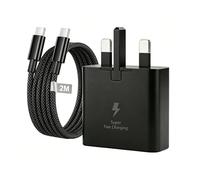 ANSSAN USB C Charger for Samsung Charger,45W USB C Plug Fast Charge and 2M USB-C Cable Fast Charging Nylon Braided Type-C charger Cable for Samsung Galaxy S26/S25/S24/S23/S22/S21/Ultra/Z Fold6/Z Flip6