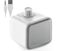 ANSTEN Voice Amplifier for TV, Compact, Plug and Play, No Audio Delay, Clear Voice TV Speaker with 5 m Long Cable, TV Speaker for Seniors and Hearing Impaired People