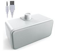 ANSTEN Wired Speakers for TV No Delay, Clear Voice TV Speakers Wired with 5M Long Cord, Personal Speaker with Headphone Jack, Easy Operation, TV Speakers for Hard of Hearing and Seniors