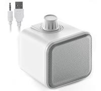 ANSTEN Wired Speakers for TV No Delay, Mini Clear Voice TV Speaker Wired with 5M Long Cord, Personal Speaker with Headphone Jack, Easy Operation, TV Speakers for Hard of Hearing and Seniors