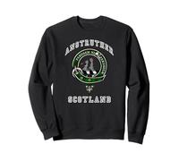 Anstruther Scottish Clan Badge & Tartan Athletic Style Sweatshirt