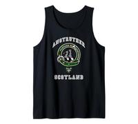 Anstruther Scottish Clan Badge & Tartan Athletic Style Tank Top