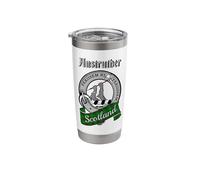 Anstruther Scottish Clan Badge & Tartan Stainless Steel Insulated Tumbler
