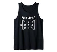 Answer 67 Meme Linear Algebra Determinant Math Teacher Funny Tank Top