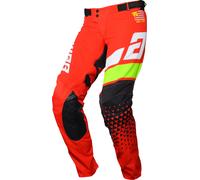 Answer Elite Korza Motocross Pants, white-red, size 30 for Men