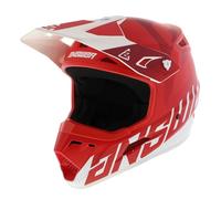 Answer Racing 447645 A23 AR1 V2 Bold Helmet: Red/White, M