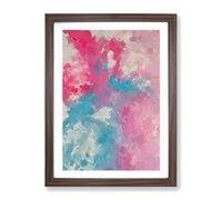 Answer The Call Abstract Framed Print | A2 Walnut Framed Wall Art | Ready to Hang | Abstract Fantasy Picture | Living Room Bedroom Lounge Office