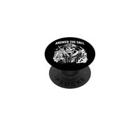 Answer The Call Firefighter Gift Fire Dept Volunteer Fireman PopSockets Adhesive PopGrip