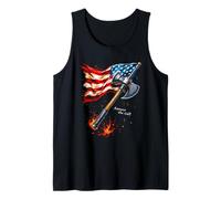 Answer The Call Patriotic Axe Tank Top