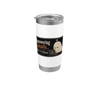 Answering Emails Like A Ghost Office Humor Remote Work Stainless Steel Insulated Tumbler