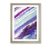 Answering Eternity Abstract Framed Print | A2 Oak Framed Wall Art | Ready to Hang | Abstract Fantasy Picture | Living Room Bedroom Lounge Office