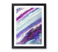 Answering Eternity Abstract Framed Print | A3 Black Framed Wall Art | Ready to Hang | Abstract Fantasy Picture | Living Room Bedroom Lounge Office