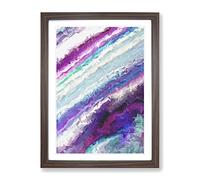 Answering Eternity Abstract Framed Print | A4 Walnut Framed Wall Art | Ready to Hang | Abstract Fantasy Picture | Living Room Bedroom Lounge Office