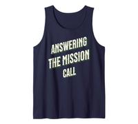 Answering The Mission Call Serve in Honor Statement Tank Top
