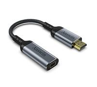 Answin HDMI to Mini DisplayPort 4K Active HDMI to Mini DisplayPort Adapter for Xbox One/360, Mac Mini, PC/Laptops to Monitor, 2K@60Hz, 1080P@120Hz