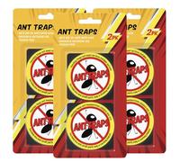 Ant Bait Stations - Effective Indoor and Outdoor Ant Control, Powerful Ant Killer Bait Traps (2 PACK X3)