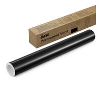 ANT Black, 24" x 30’, Permanent Vinyl Roll, Adhesive Vinyl Roll, for DIY Project, Decal, Sticker, Compatible with Cricut, Cameo, Silhouette, Weather-Resistant