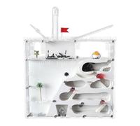 Ant Castle Farm Nest - Water Supply Tower & Breeding Area Habitat for Ant Colony, Complete Ecosystem Kit Ant Habitat