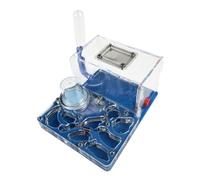 Ant Castle Terrarium, Acrylic Ant Castle Ant Farm Habitat Science Observation Kit With Multicolor 15cm(Blue)