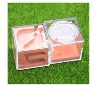 Ant Castle Terrarium, Acrylic Ant Castle Farm Nest Multicolor 12x6x5cm(Rosso)