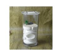 Ant Castle Terrarium, Ant Farm Observation Kit Multicolor 13x6.7cm Transparent Acrylic Science Experiment(White)
