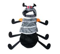 Ant Costume Hat - Adjustable & Comfortable Pet Headgear for Cats, Cute Plush Antenna Headband Dress Up for Photo Props, Cosplay (S, M, L)(S-Style A)