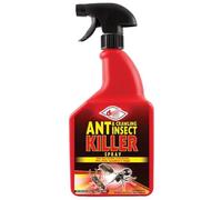 Ant & Crawling Insect Killer Spray 1l - Remove Pesky Insects From Your Garden - Fast Acting Formulation Works to Kill Ants, Beetles, Cockroaches, Flies, Moths, Mosquitoes and Wasps