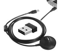 Ant+ Cycling Receiver - Ant Dongle Usb, Data Coincide Adapter | Indoor Biking Signal Link, Fitness Trainer Integration Kit, Bike Workout Connector Compatible with Quick Strava Apps Use