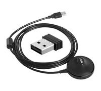 ANT Dongle - 1.5m USB Black, ANT+ Receiver with Extension, Cycling Data Adapter | Perfect For Indoor Bike Monitoring, Home Exercise Routine, Speed Cadence Tracking, Fitness Software Use, Workout