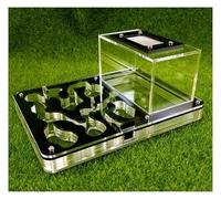 Ant Farm Acrylic Ant Farm Creative Nest Cultivate Interest In Science Castle Nest Habitat House(Black)