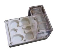 Ant Farm Ant Castle Gypsum Habitat Nest Farm Learning Science Plaything Educational Habitat(White)