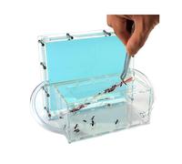 Ant Farm Ant Farm Castle for Kids Acrylic Transparent Ant Habitat Science Learning Kit Large Ant Workshop Villa W/Water Feeder Ant Nest Live Ants and Queen