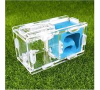 Ant Farm Castle Ecological Ant Nest Farm Colony Observation Kit Science Experiment Formicarium Insect Nest for Science Education Tools(Blue)