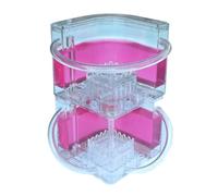 Ant Farm Castle Habitat - Watch Ants Dig Their Own House & Tunnels, Educational Nest for Live Ant Observation Ant Habitat(Rose)