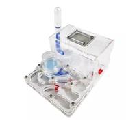 Ant Farm For Study Acrylic Ant Castle Ant Breeding Moisturizing Nest Scientific Observation DIY Ant Nest Castle Ant Ant House For Observing(White)