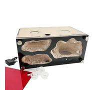 Ant Farm with Auto Heating Control - Acrylic & Concrete Natural Sand Nest, Insect Villa Kit for Anthill Pet Workshop Ant Habitat