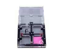 Ant Farms Acrylic Ant Farm Diy Family Study Behavior Castle Moisturizing Natural Eco Display Box Science Experiment Kit(Black)
