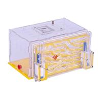 Ant Farms Creative Ant Farm Acrylic Castle Nest Educational Science Ecological Park Science Experiment Kit(Yellow)