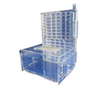 Ant Formicarium, Ant Formicarium, Acrylic Expandable Activity Area Double Water Tower 22.5x20.3x30.2cm