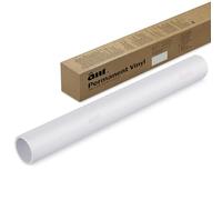 Ant Frosted Matte Etched Adhesive Vinyl All-Weather Fade Proof, Indoor Outdoor Use Bathroom Door Window Covering Decorative Frosting Stickers (24inch x 15ft, White)