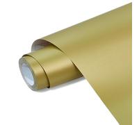 ANT Gold Craft Permanent Adhesive Vinyl 12" x 30ft for DIY Project, Decal, Sticker, All Weather Fade Proof, Indoor Outdoor Use for Crafts, Cricut, Silhouette, Expressions, Cameo, Signs