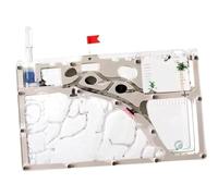 Ant House, Clear Acrylic Ant Farm Habitat Observation Castle Learning Kit 24cm (9.45 Inches)
