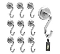 Ant Mag Magnetic Hooks Strong Magnets Hook with Neodymium Rare Earth for Cruise Ship Accessories Hanging Door Holder Keys Home Office Refrigerators BBQ,0.63in