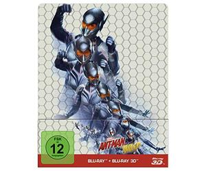 Ant-Man and the Wasp: Blu-ray 3D + 2D Limited Steelbook German Import