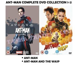 ANT MAN COMPLETE COLLECTION 1-2 ANT MAN AND THE WASP NEW SEALED REGION 2 DVD PAL
