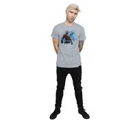 Ant-Man Men's Standing Cotton T-Shirt in Grey | Size: Small Ant-Man Grey S