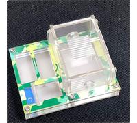 ANT Mini DIY Acrylic Flat Farm Nest with Feeding Area House for Queen Laying Eggs Anthill with Moisturizing Zone (Summer)