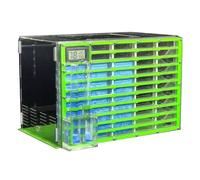 Ant Nest, Acrylic Ant Farm 30cm Multicolor Ant Nest Transparent Design 2 Water Towers/2 Expansion Ports(Grün)