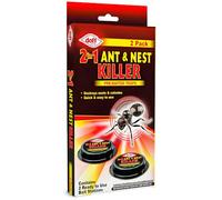 Ant & Nest Killer - 2in1 Ant & Nest Killer Pre Baited Traps Stations Helps to Destroys Nests & Colonies Indoor & Outdoor Use for Home & Garden Fast-Acting Destroys Ants & Their Nests Ants Pest Control